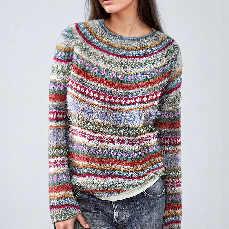 Anna | Elegancki wzór Fair Isle