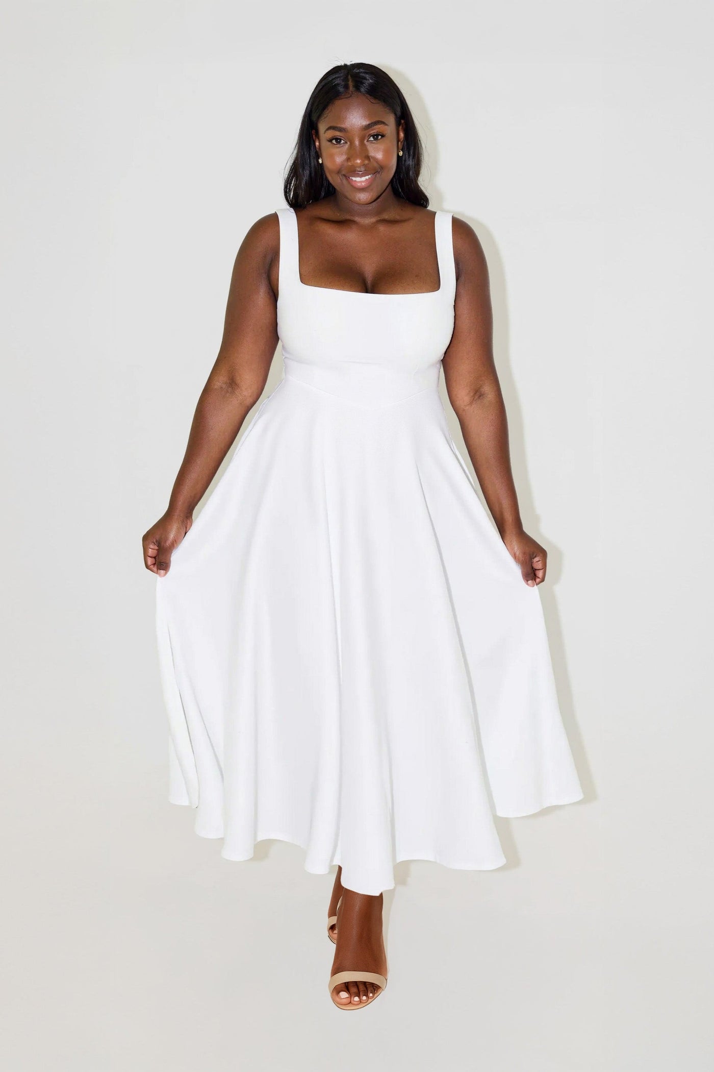 Olivia | Letnia Midi Sukienka