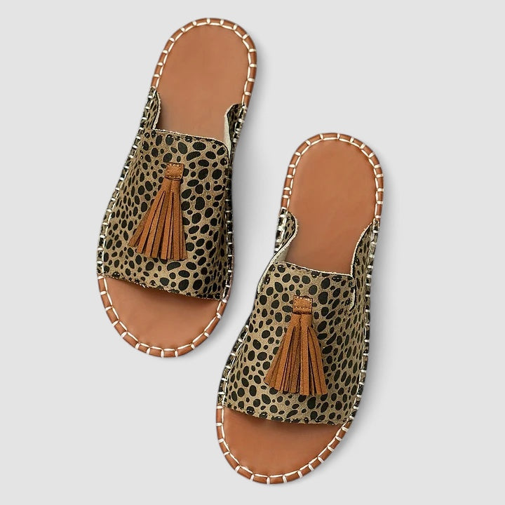 Leena | Komfortowe Płaskie Sandaly Ortopedyczne