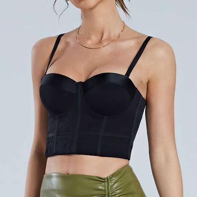 Despina | Top z miseczkami i siateczką