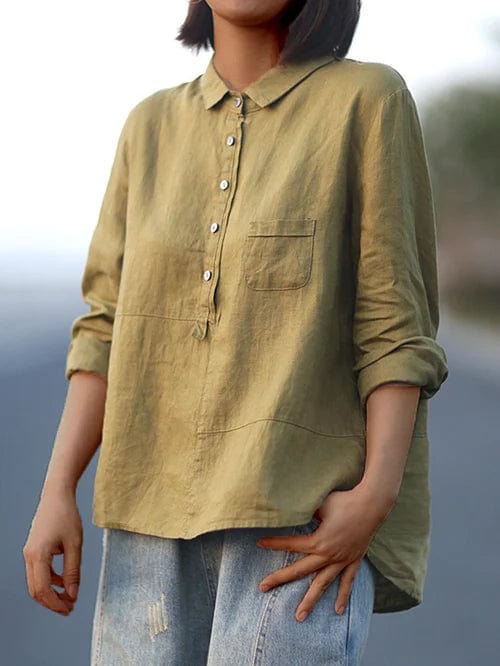 Elvie Button Blouse