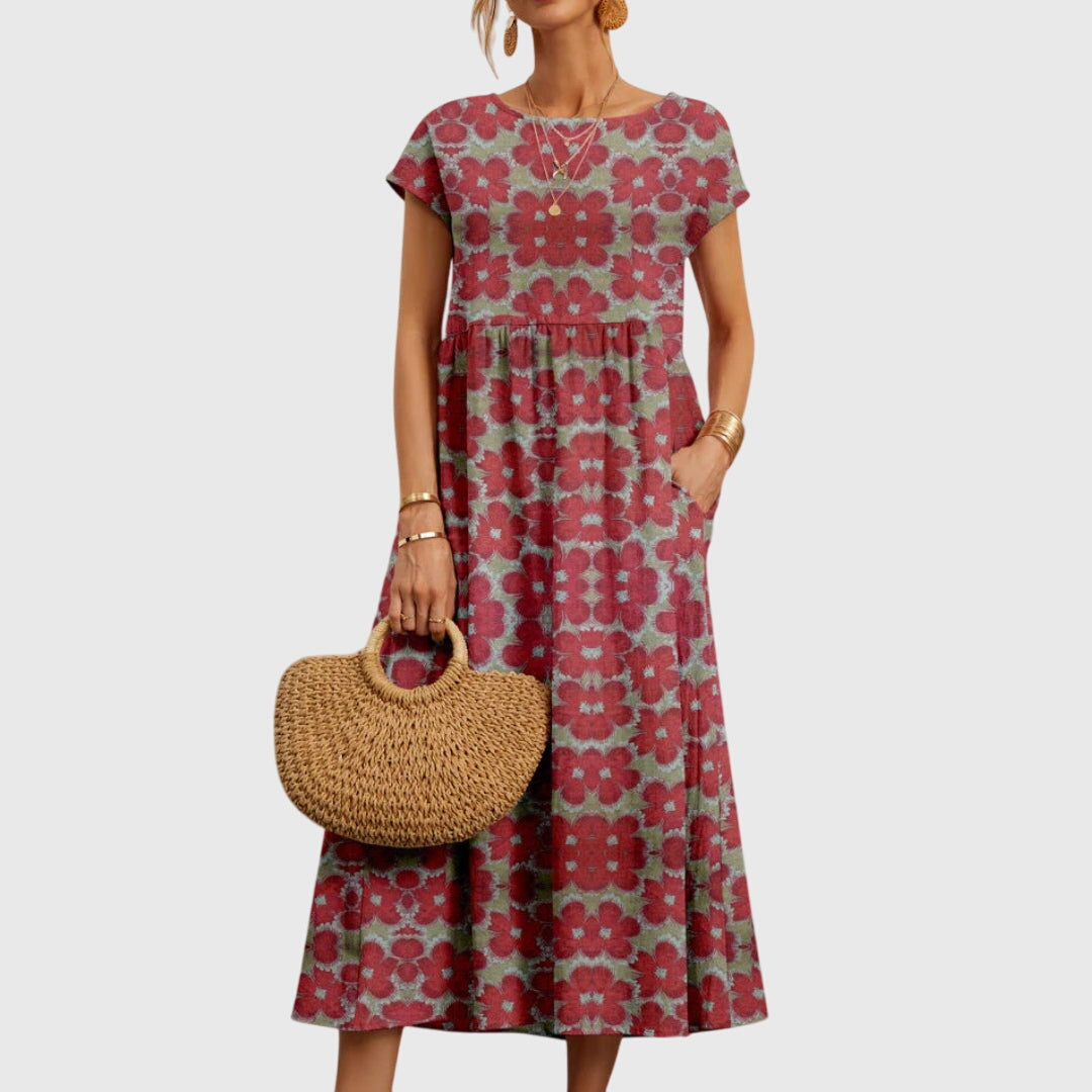Valencia™  | Chic Floral Dress