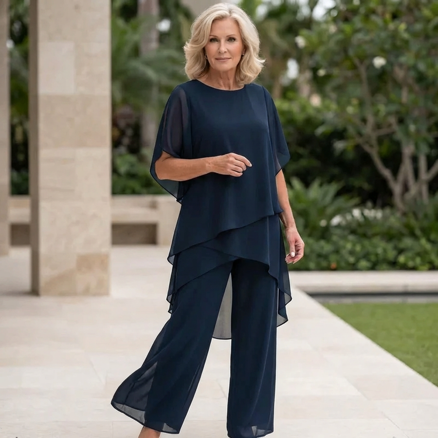 Draped Palazzo Set
