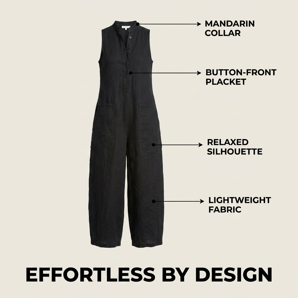 Lucy | Elegant Sleeveless Jumpsuit