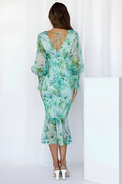 Romée | Oszałamiająca Mini Sukienka Kwiatowa