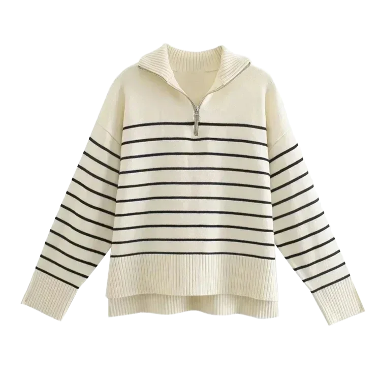 Loes | Striped Sweater