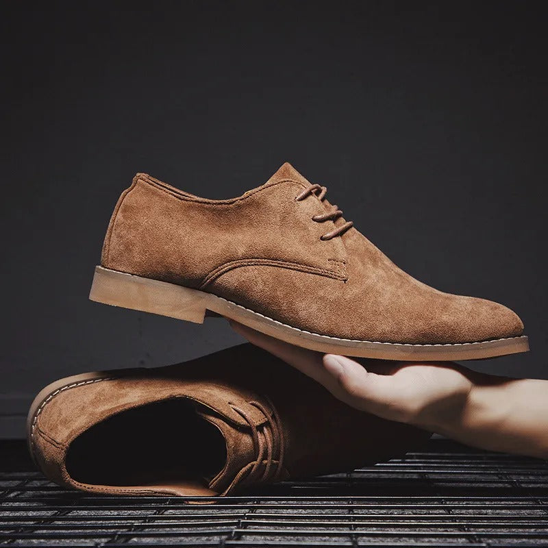The Paris Classic Suede Shoes - Wedding Guest Men - Formal Occasions