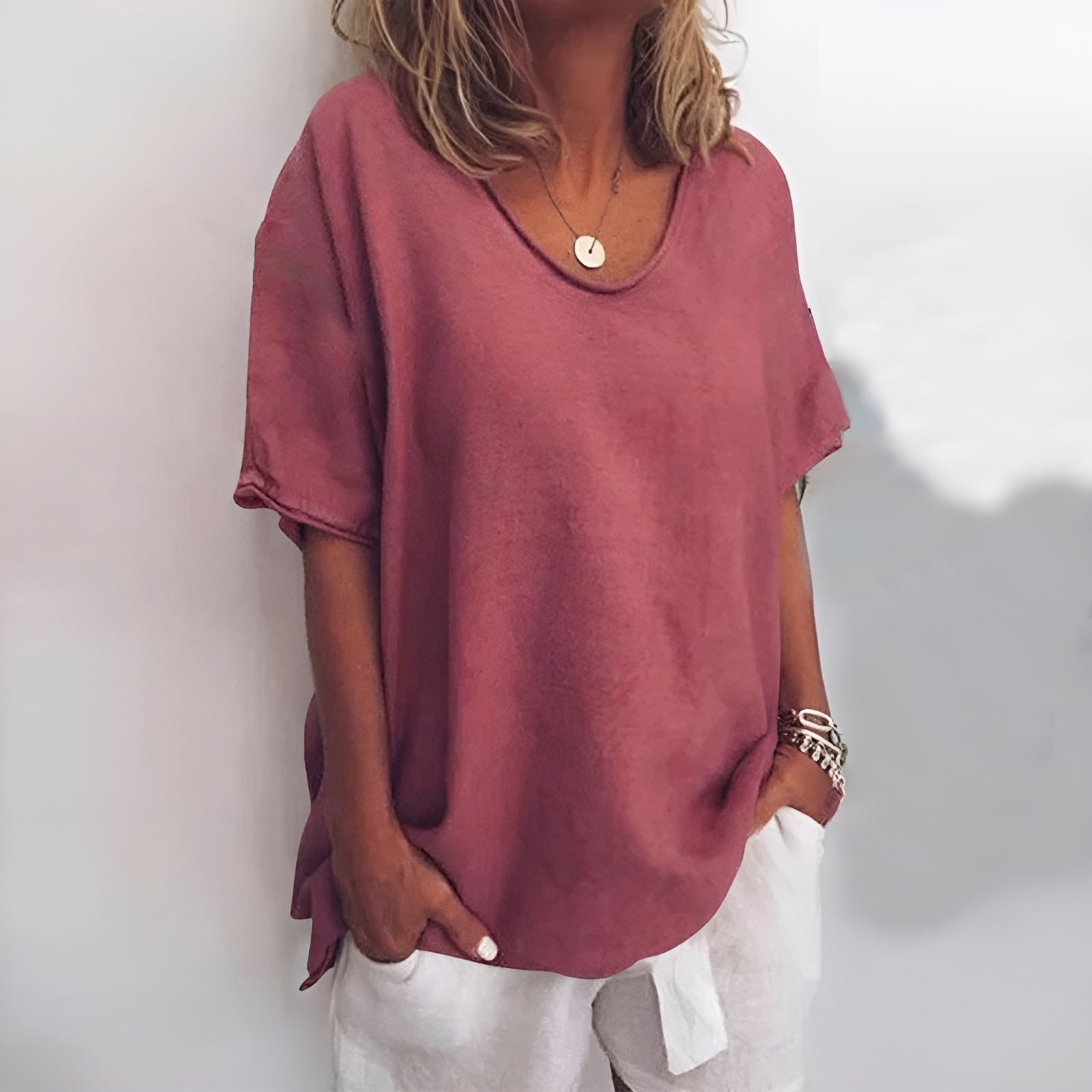 Clara | Luźna codzienna koszulka