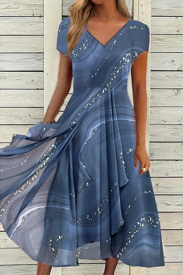 Celeste | Zwiewna Sukienka Midi