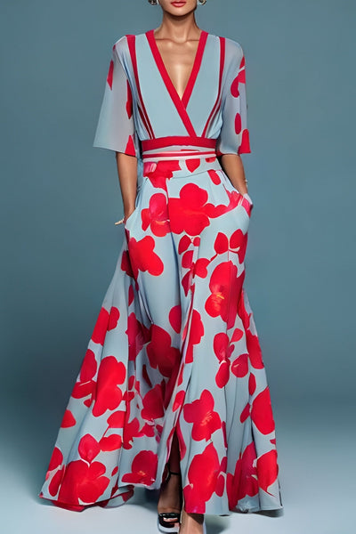 Miriam | Kwiatowa Sukienka Maxi