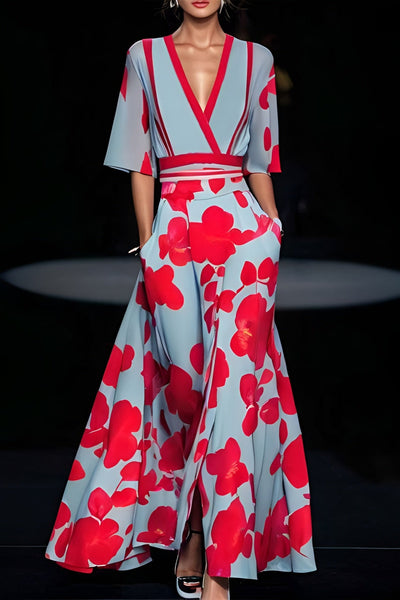 Miriam | Kwiatowa Sukienka Maxi