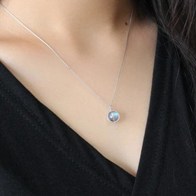 Obroża "Fin Pärla" z Labradoritu