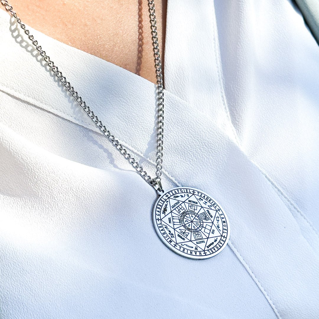 Naszyjnik z Pieczęcią 7 Archaniołów