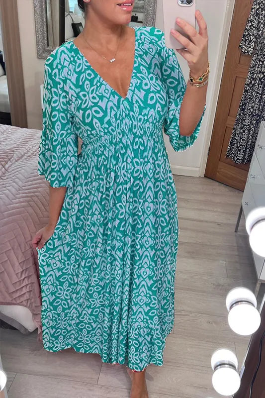 Nina | Letnia Sukienka Maxi