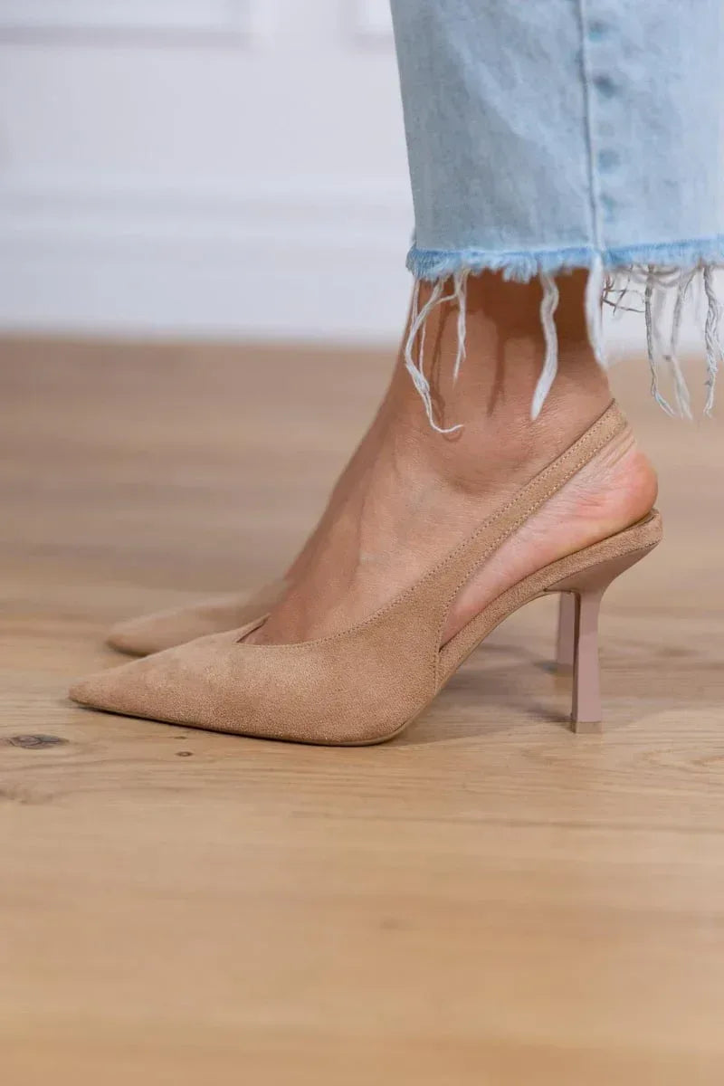 Vyna™ | Nude Low Heels