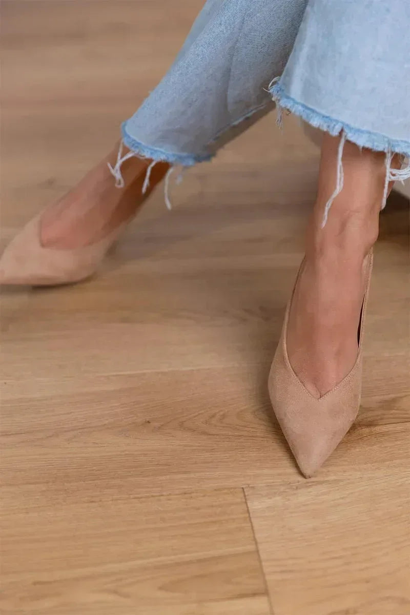 Vyna™ | Nude Low Heels