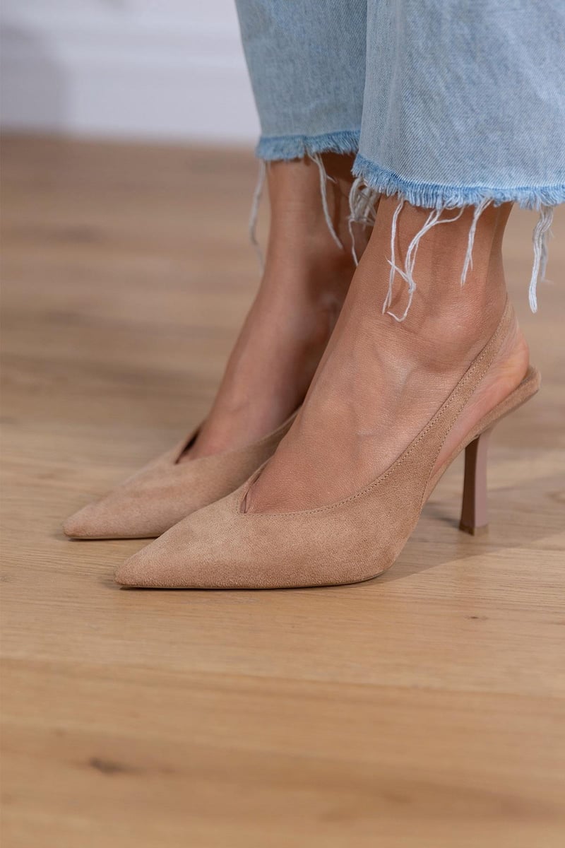 Marlena™ | Nude Low Heels