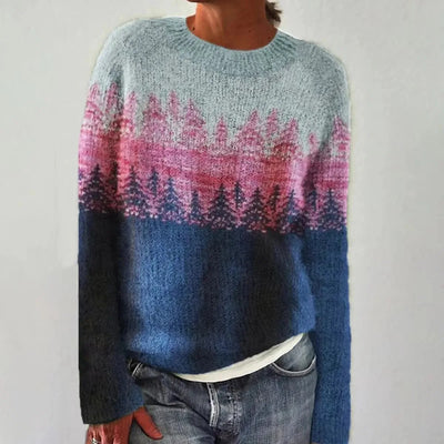 Nina | Warm Vintage Style Knit Sweater