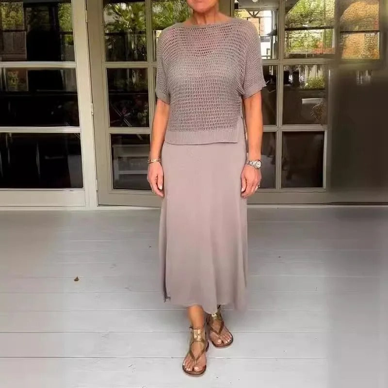 Alma | Komplet świeży i oddychający ręcznie robiony