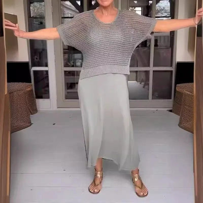 Alma | Komplet świeży i oddychający ręcznie robiony