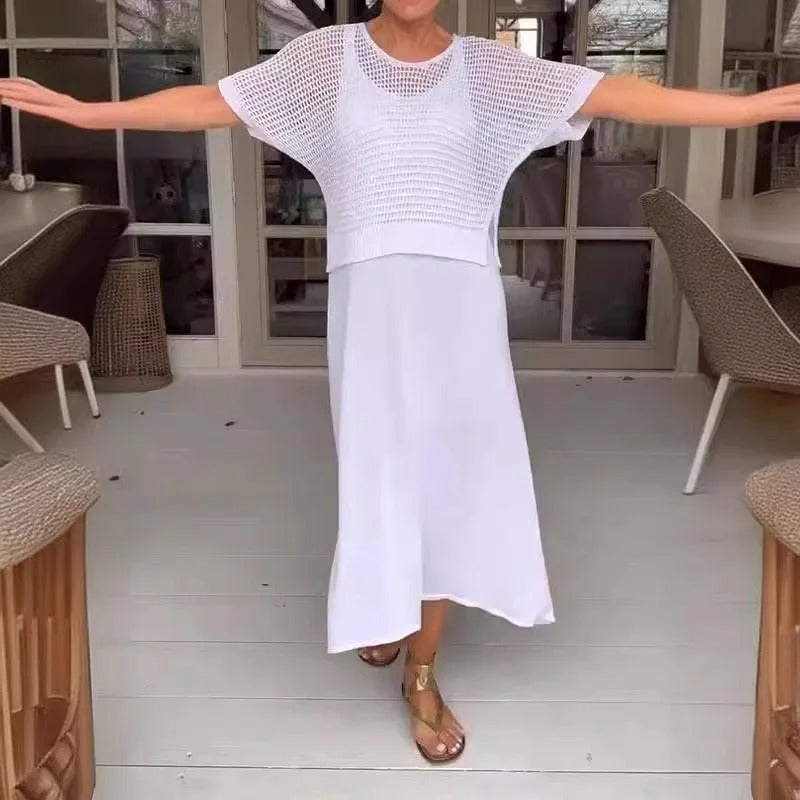 Alma | Komplet świeży i oddychający ręcznie robiony