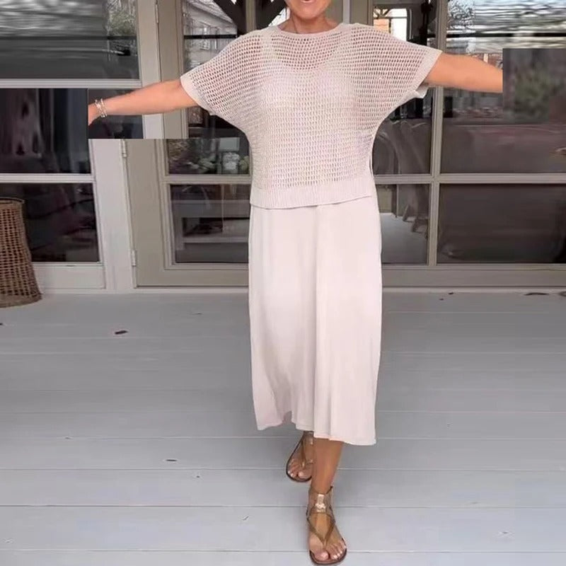 Alma | Komplet świeży i oddychający ręcznie robiony