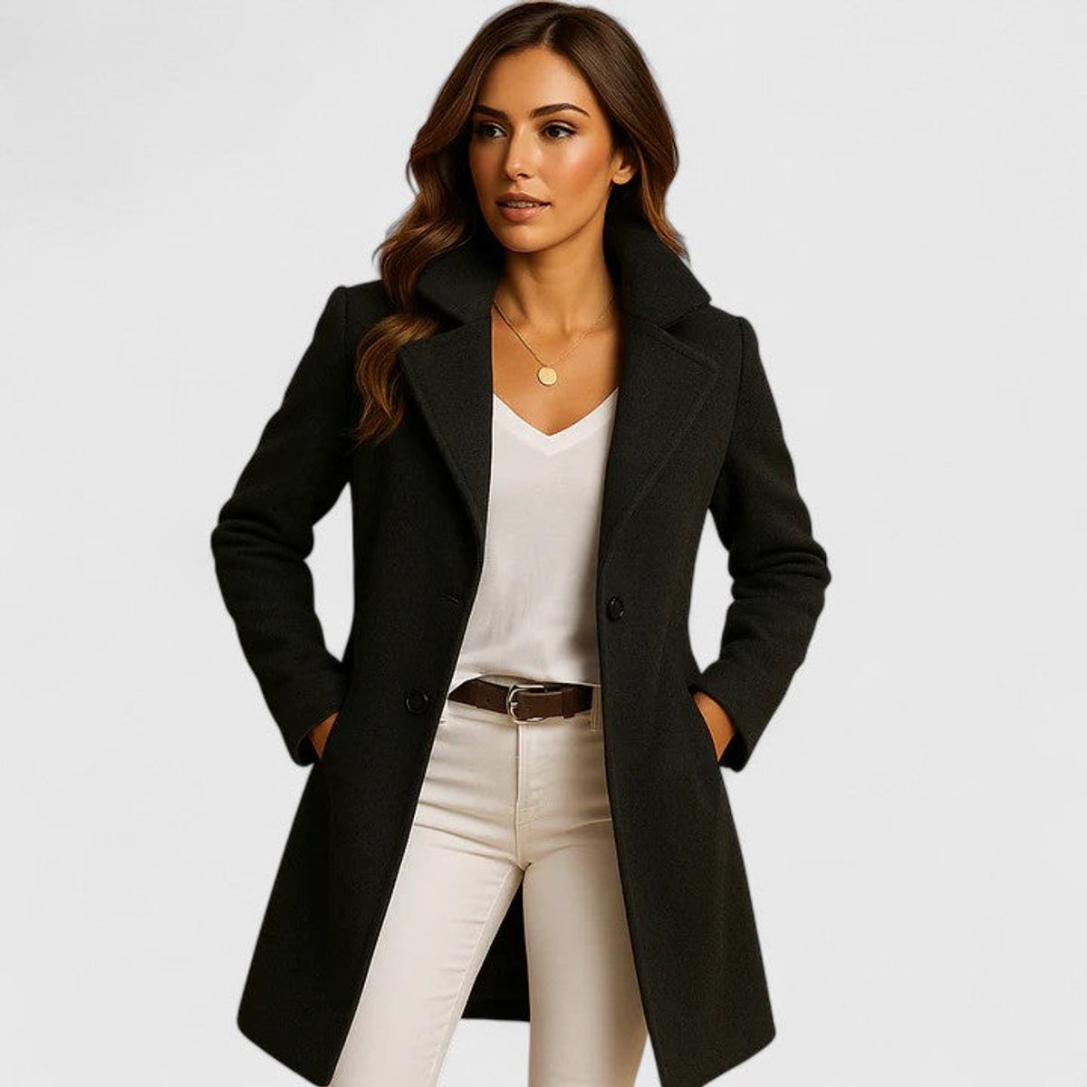 Blanche | Custom-Fit Notch-Lapel Overcoat