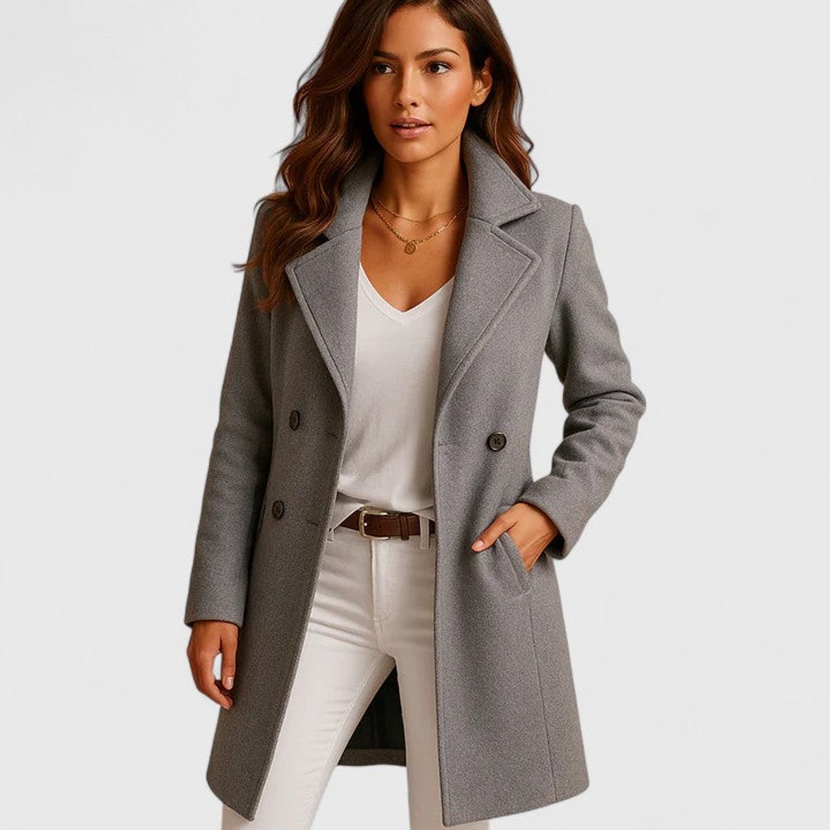 Blanche | Custom-Fit Notch-Lapel Overcoat