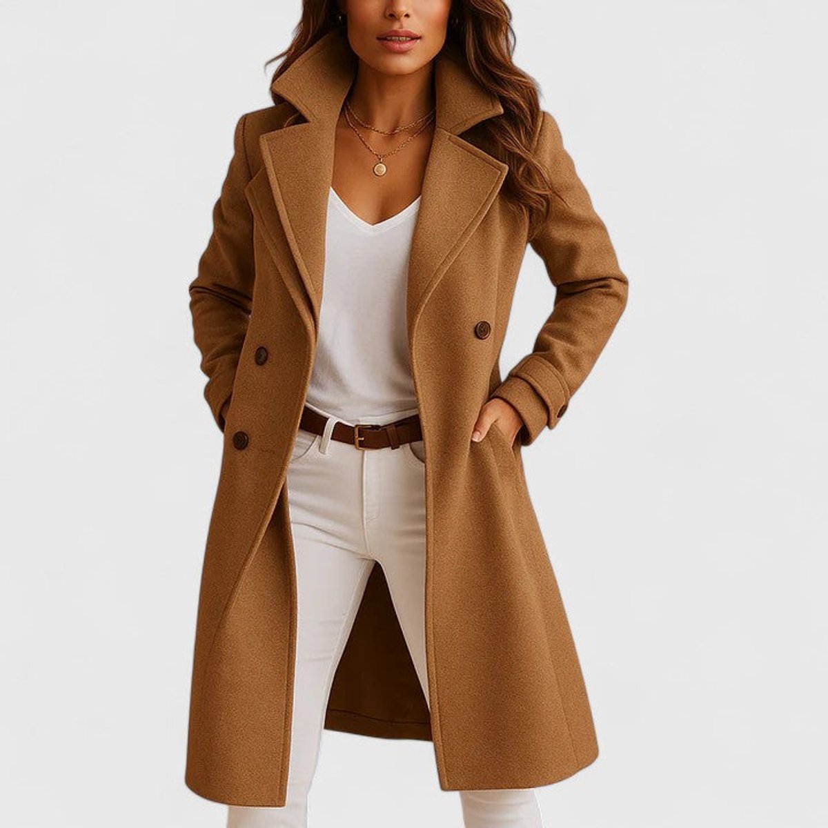 Blanche | Custom-Fit Notch-Lapel Overcoat