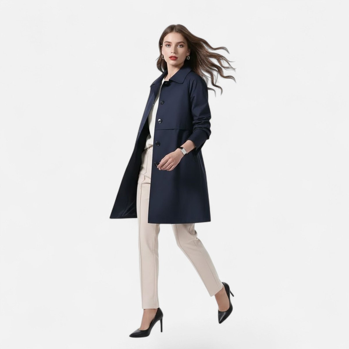 Margery | Custom-Fit Mid-Length Coat