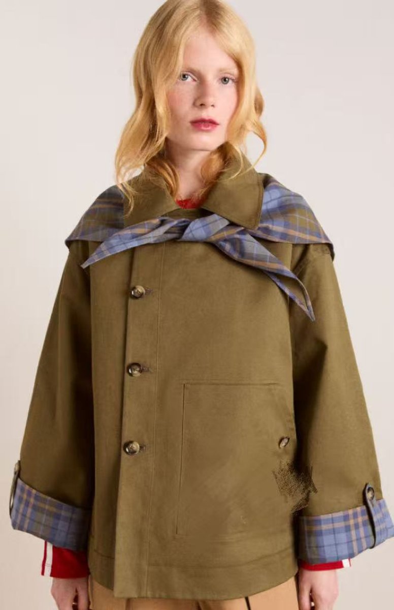 Lorna | Oversized Utility Coat with Double-Breasted Design