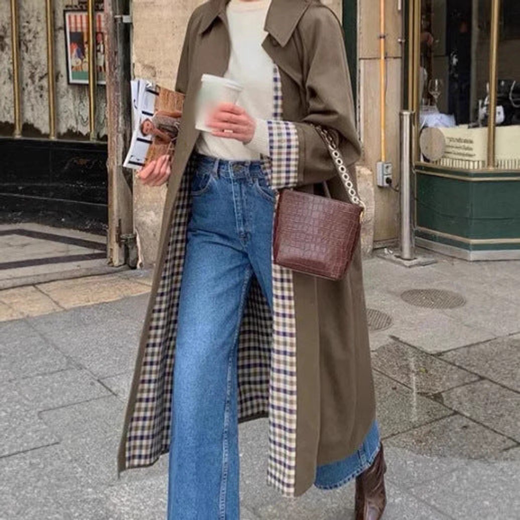 Lucia | Elegant Oversized Long Trench Coat